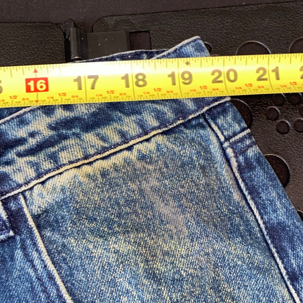 #DK274-Dolls Kill Current Mood Wide Leg Jeans - 1X - Picture 6 of 8
